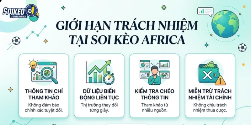 Giới hạn trách nhiệm đối với dữ liệu và nội dung phân tích