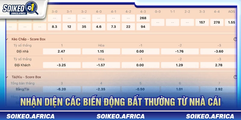 Bảng Kèo Bóng Đá Trước Giờ Lăn Bóng: Cách Đọc Sát Trận Nhận diện biến động bảng kèo bóng đá trước giờ lăn bóng